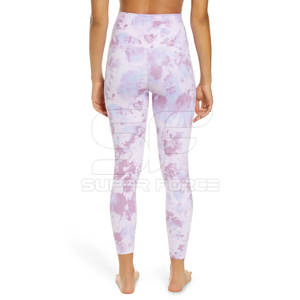 Mallas de yoga sin costuras para mujer, pantalones elásticos de cintura elástica para fitness y correr, mallas de yoga para mujer - Product Image 3