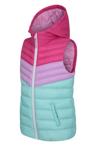 Gran oferta 2025, chaleco cortavientos para exteriores, chaleco de burbujas de Invierno para mujer, chaleco acolchado de bloque de Color, chalecos Acolchados transpirables con el mejor OEM - Product Image 5