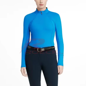 Mujer Baseline Venta al por mayor Técnica avanzada Spandex Poliéster Tela Transpirable Ajuste flexible Gestión de la humedad Entrenamiento activo - Product Image 1