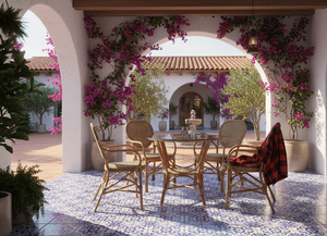 Elegante y Cómodo Juego de Comedor Compacto de Mimbre/Ratán Estilo Jamaica para Espacios Acogedores en Hogares, Apartamentos, Villas y Hoteles en Indonesia - Product Image 5