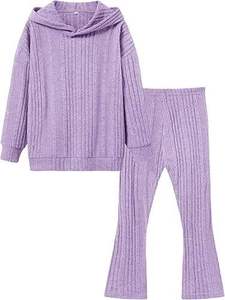 Chándal sólido informal de invierno personalizado para niños sudaderas con capucha de poliéster y algodón para niños y niñas - Product Image 6