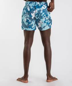 กางเกงว่ายน้ำบาสเก็ตบอลกางเกงขาสั้นตาข่ายสองชั้นสำหรับผู้ชายแนวสตรีทสูงออกแบบได้ตามต้องการ - Product Image 2