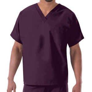 ชุดเครื่องแบบทางการแพทย์สำหรับผู้ชายชุดเครื่องแบบทางการแพทย์เสื้อสครับผ้านุ่มป้องกันริ้วรอยชุดเครื่องแบบทางการแพทย์สำหรับจ็อกเกอร์ชุดเครื่องแบบทางการแพทย์ - Product Image 3