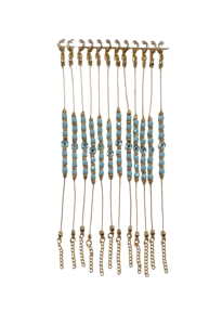 DAFNI – Bracelets en macramé faits main de style bohème variés avec perles œil porte-bonheur – Cadeaux promotionnels originaux - Product Image 1