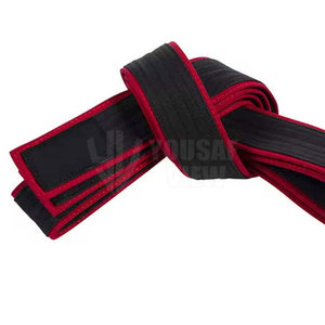 Cinturones de Artes Marciales de Poliéster/Algodón Duraderos al por Mayor 2026, Cinturones de Entrenamiento Unisex de Alta Calidad con Logotipo Personalizado - Product Image 4