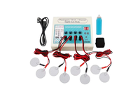 TENS AUTO-MODE 4CH DIGITAL LCD DISPLAY TENS MACHINE AVEC BOUTEILLE DE GEL, 250ML ....