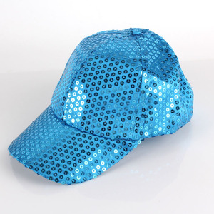 Gorra de Béisbol Deportiva Unisex de 5 Paneles con Lentejuelas Brillantes para Mardi Gras, Color Morado, Dorado y Verde, con Cierre a Presión, para Disfraces de Fiesta - Product Image 5