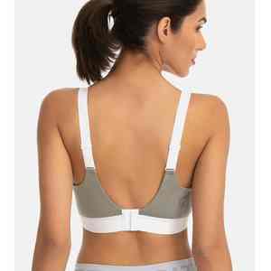 Soutien-gorge de sport sans couture personnalisé pour femmes, rembourrage réglable, haut de yoga, vêtements de sport actifs - Product Image 4