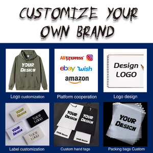 Sweat-shirts unisexes en coton d'hiver de haute qualité, surdimensionnés, en polaire, à épaules tombantes, unis, vierges, personnalisables, pour hommes, impression numérique - Product Image 5