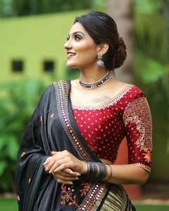 Navratri Festival spécial beurre lourd soie numérique imprimé Lehenga & beurre soie Choli avec fantaisie suspendu dentelle travail Dupatta - Product Image 2