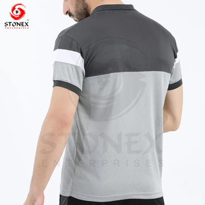 เสื้อโปโลผ้าฝ้ายโพลีเอสเตอร์สำหรับผู้ชายเสื้อกอล์ฟออกแบบได้ตามต้องการ - Product Image 4
