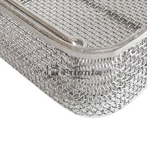 Paniers de stérilisation en treillis métallique en acier inoxydable avec logo sur mesure du meilleur fournisseur Panier de stérilisation nouveauté - Product Image 5