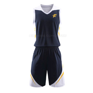 Uniforme de basket-ball personnalisé de haute qualité avec design respirant Style de jeu Nom et numéro personnalisés Logo inclus - Product Image 1