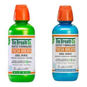 Breath Co <b>Mouthwash</b> Mild Mint 500ml Alcohol Free Fresh Breath Oral Rinse CE Certified UK Origin for Daily Use - Product Image 1