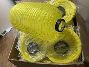 Belle lanterne ronde en soie vietnamienne peinte à la main sur bambou - Product Image 6