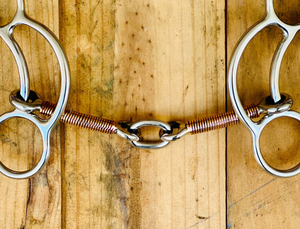 Professional Sliding <b>Gag</b> Snaffle <b>Bit</b> for Horse Riding, Smooth Polished Mouthpiece, Durable Stainless Steel Equestrian Tack - Product Image 4