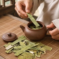 Feuilles de lotus séchées à l'air de qualité supérieure pour tisanes et cuisson vapeur, ingrédient culinaire naturel
