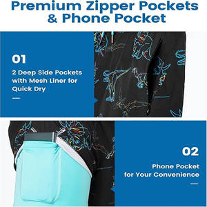 Wholesale Summer Water Swim Shorts Gym for Graphic Quick Dry <b>Trunk</b> Bathing Custom logo 2 1 Beach Casual Eco-Friendly <b>Men</b> Shorts - Product Image 2