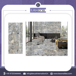 Azulejo de suelo de cerámica pulido aspecto mármol recién llegado 60x1800 diseño moderno azulejos de porcelana esmaltada para pared externa - Product Image 2