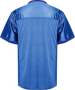Maillot de football américain pour jeunes et adultes de meilleure qualité, techniques imprimées à manches courtes avec logo brodé respirant en gros - Product Image 3