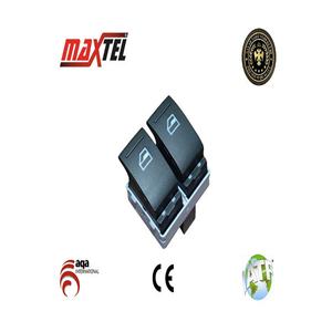 สวิตช์ควบคุมกระจกไฟฟ้า zLina สำหรับรถตู้ VW Transporter T5 ด้านซ้าย แบบคู่ 4 ขา 7E0959855A - Product Image 1