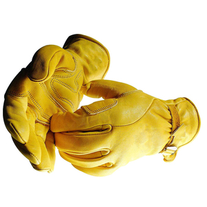 Guantes de Seguridad de Cuero Ligeros de Alta Calidad, Transpirables y Ecológicos para Ciclismo, Deportes al Aire Libre, Cuatro Estaciones, Logotipo Personalizado - Product Image 1