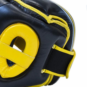 หมวกมวยหนังคุณภาพพรีเมี่ยมสำหรับผู้ชาย-ทนทานและระบายอากาศน้ำหนักเบาออกแบบโลโก้/สีได้ตามต้องการ - Product Image 6