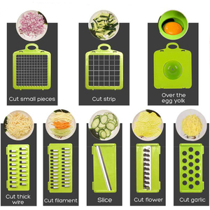 Metal Multi-Function Vegetable Potato Slicer Manual Kitchen Tool for <strong>Dicing</strong> <strong>Slicing</strong> Shredding Vegetables - Product Image 3