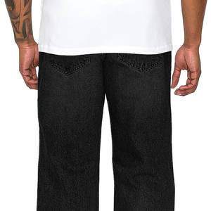 Nouveau Style utilisation en plein air Streetwear hommes surdimensionné Denim pantalon nouvelle mode porter des vêtements décontractés hommes surdimensionné Denim pantalon - Product Image 6