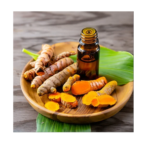 Extrait de plantes naturelles pressées à froid d'huile essentielle de curcuma pure pour les soins de la peau anti-inflammatoires soutien immunitaire - Product Image 5