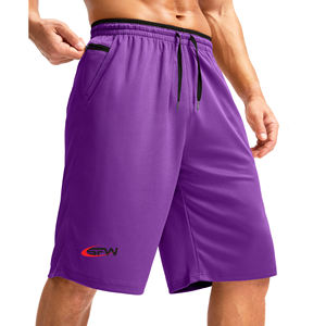 Short de sport cargo en polyester à séchage rapide personnalisé pour hommes, fitness, course à pied, basket-ball, taille plus pour adultes - Product Image 1