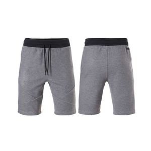 Nuevos pantalones cortos de gimnasio para hombres Spandex algodón Mid Home Jogger Fitness Gym Shorts bolsillos bordado estampado antiarrugas Casual sudor - Product Image 5