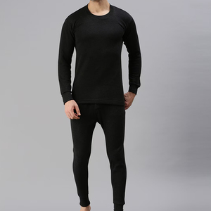 Factory Direct Sale Custom Cotton Material <b>Men</b> <b>Thermal</b> Suits-100% Breathable & Quick Dry Custom Logo & Private Label - Product Image 3
