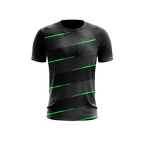 Camiseta de Fútbol Personalizada 100% Poliéster con Diseño Impreso por Transferencia de Calor, Camiseta de Fútbol Personalizada para Equipos e Individuos con Logotipo Personalizado