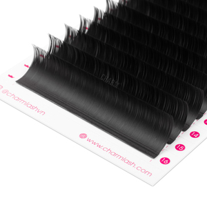 CharmLash ventilador de volumen completo tecnología láser de pestañas negro mate extensión de pestañas esponjosas bandejas de pestañas al por mayor mate - Product Image 4