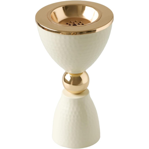 Home Fragrance Decorative Incense Holder <b>Oud</b> <b>Burner</b> Gold and Gray Metal Incense <b>Burner</b> Handcrafted Incense <b>Burner</b> Factory Price - Product Image 4