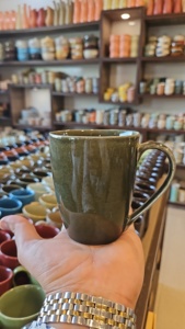 ชุดแก้วเซรามิกเคลือบเงาขนาด350มล. ถ้วยชาและกาแฟแบบวินเทจทนทานต่อการล้างจานได้อย่างปลอดภัย - Product Image 2