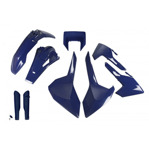 2017 blu-2019 Husqvarna TX 250 Kit con supporto faro completo accessori in plastica per moto - Product Image 1