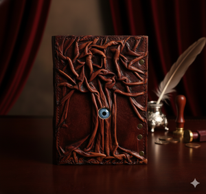 Hocus Pocus Book of Spells cahiers journal en cuir avec bord de plage papier vintage Grimoire Journal Witchcraft Book Of shadow - Product Image 6