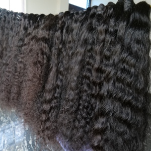 Vietnamese 100% <b>Real</b> Remy Wavy <b>Human</b> <b>Hair</b> <b>Extensions</b> Virgin Machine Double Weft Natural Black Color Popular in Indian <b>Human</b> <b>Hair</b> - Product Image 5