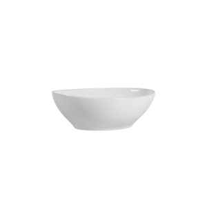 Lavabo Ovalado de Cerámica Blanca para Encimera, Grifos de Pared Compatibles, Categoría de Producto: Lavabos - Product Image 2