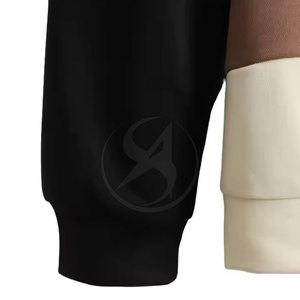 Sudadera hecha de poliéster y algodón con logotipo personalizado, sudadera de talla grande para hombre, sudadera básica de estilo único a la venta - Product Image 5