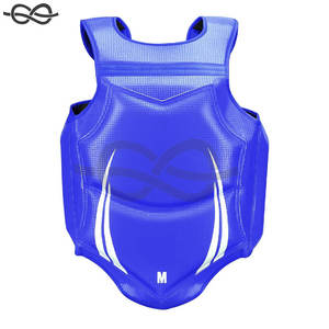 Protector Fighting Gear Chest Guard Kickboxing artes marciales Muay Thai MMA Rib protector sólido cuerpo chaleco Protector completo superior - Product Image 6