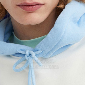 Sudaderas con capucha al por mayor de fábrica 2025, sudaderas básicas con logotipo personalizado, sudaderas con capucha de gran tamaño, sudaderas con capucha de contraste de Color de poliéster para hombres - Product Image 2