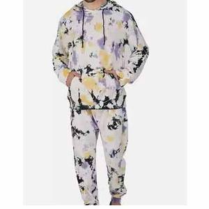 ชุดวอร์มไซส์ใหญ่สำหรับผู้หญิงเสื้อวอร์มมัดย้อม - Product Image 1