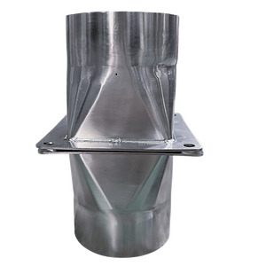 Le conduit de sortie d'entrée d'acier inoxydable partie la tôle de CNC formant pour l'équipement de traitement industriel - Product Image 2