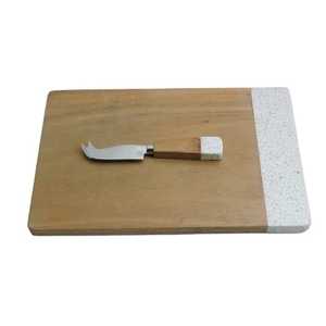 Tablas de Cortar de Madera Duraderas con Logotipo Personalizado, para Preparación de Comidas, Servicio al Aire Libre, Tabla de Cortar sin Cortar, Vajilla de Madera, Tabla de Quesos - Product Image 2