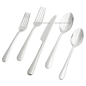 Matt <b>Black</b> Color Metal Flatware Set With Simple Handle for Hotel & Restaurant Tabletop Dinnerware Eating <b>Cutlery</b> Sets - Product Image 2