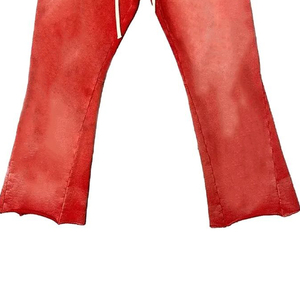 Pantalones de chándal Jogger de lavado ácido para hombre de alta calidad, pantalones acampanados transpirables con cintura de pintura salpicada, estilo informal - Product Image 3