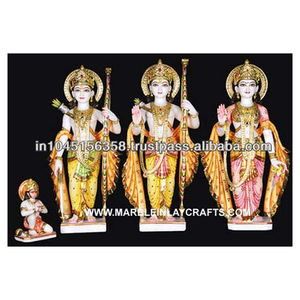 Statue en marbre Shri Ram Darbar - Product Image 1